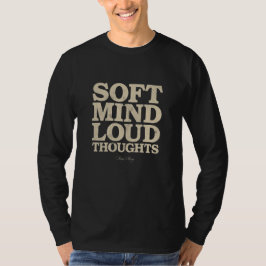 ソフトマインド・ラウドソーツ・ミニマリスト・ヴィンテージ Tシャツ