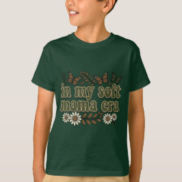 ソフトママ時代のボヘミアン・マザーフッド ヴィンテージスタイル Tシャツ
