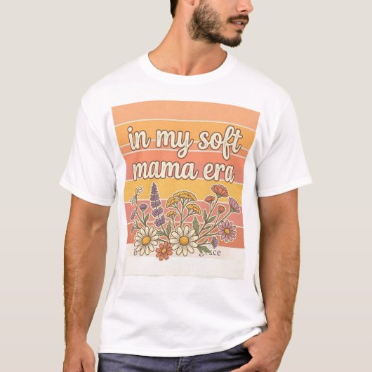 ソフトママ時代の私Tシャツデザイン Tシャツ (正面)