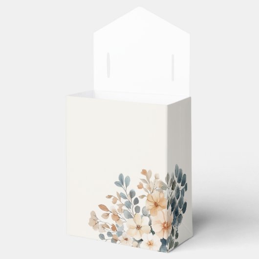 ソフトミュート自然トーンフローラウォーター結婚カラー フェイバーボックス (オープン)