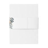 ソフトミュート自然トーンフローラウォーター結婚カラー 招待状ベリーバンド (裏面例)