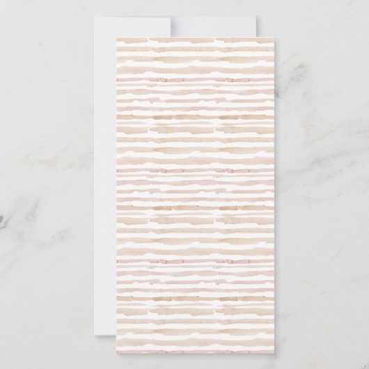 ソフトミュート赤面ピンクカボチャフローラメニューカード サンキューカード (裏面)