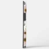 ソフトミントグリーンのフラワーガーデンパターンのiPhoneケース Case-Mate iPhoneケース (裏面 / 右)