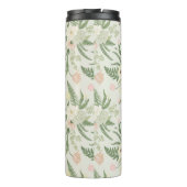 ソフトミントグリーンガーデンフラワーパターン タンブラー (裏面)