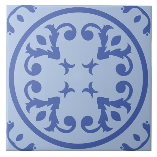 ソフトメダリオンスクロール タイル (正面)