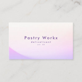 ソフトモダングラディエント最小主義トレンドオリジナル 名刺