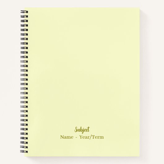 ソフトモーニングレイ ノートブック (正面)