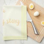 ソフトモーニングレイ – 白 キッチンタオル (四つ折り)