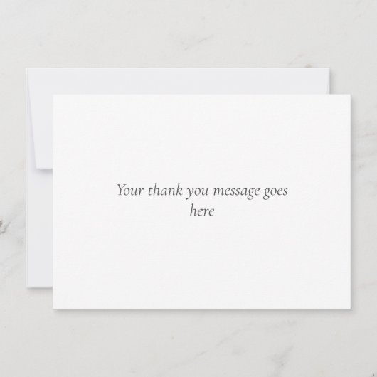 ソフトユーカリ結婚グリネリー サンキューカード (裏面)