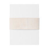 ソフトライトパステルシェードニュートラル結婚ズ 招待状ベリーバンド (裏面例)