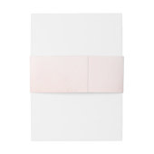 ソフトライトピンクエレガントウェディング招待状ベリーB 招待状ベリーバンド (裏面例)