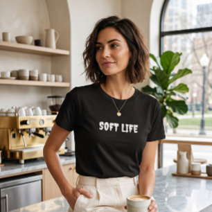 ソフトライフ時代の美意識Tシャツ ミニマリスト Tシャツ