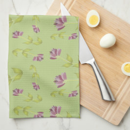 ソフトライム&ラズベリーフローラキッチン キッチンタオル