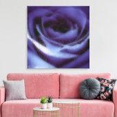 ソフトラベンダーガラスバラ キャンバスプリント (インサイチュ (リビング))