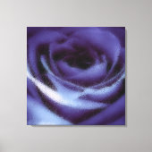ソフトラベンダーガラスバラ キャンバスプリント (正面)