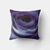 ソフトラベンダーガラスバラ クッション (裏面)