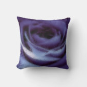 ソフトラベンダーガラスバラ クッション (正面)