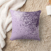 ソフトラベンダーレディグリッター#1 (フェイクグリッター) #art クッション (ブランケット)