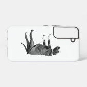 ソフトレイヤー、安定した画面 SAMSUNG GALAXYケース (裏面横)