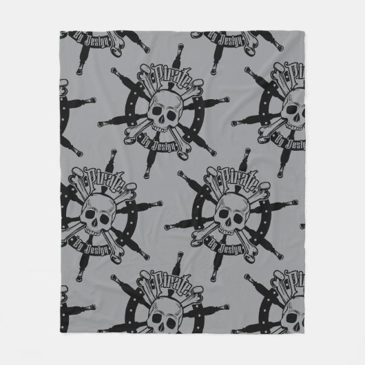 ソフトロゴフリースブランケット- Cozy & スタイリッシュ Branded フリースブランケット (正面)