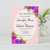 ソフトロマンチックピンクペチュニア セーブザデート (スタンド正面)