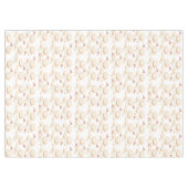 ソフトロータスブロッサム&バタフライグローテーブルクロス テーブルクロス (正面(横))