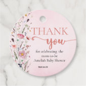 ソフトワイルドフラワーありがとう フェイバータグ (正面)