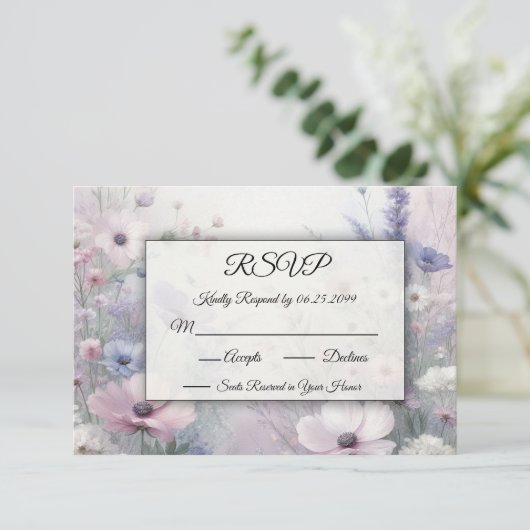 ソフトワイルドフラワーメドデイドリームス 出欠カード (スタンド正面)