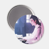 ソフトワ遊ンジのジター マグネット (正面/裏面)