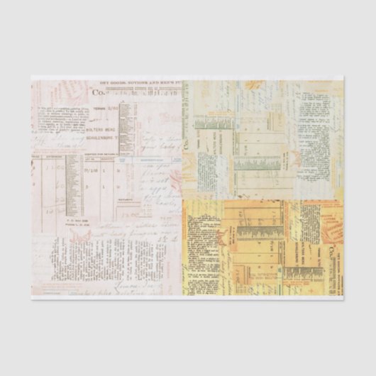 ソフトヴィンテージテクスチャ 薄葉紙 (正面)