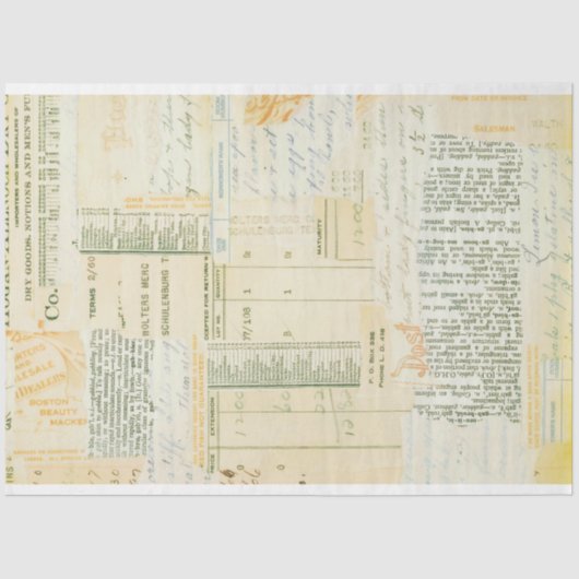 ソフトヴィンテージテクスチャ 薄葉紙 (正面)