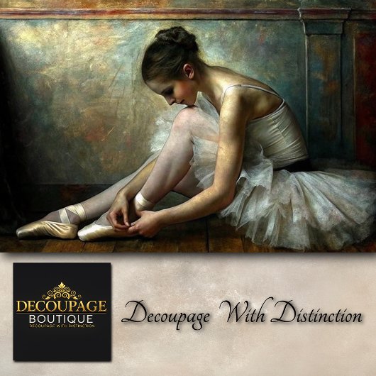 ソフトヴィンテージバレリーナ結束スリッパのデコページ 薄葉紙