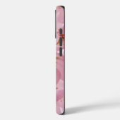 ソフトヴィンテージピンクさくらんぼの花 Case-Mate iPhoneケース (裏面 / 左)