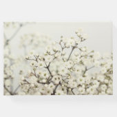 ソフトヴィンテージベビー結婚の息 ゲストブック (裏面)