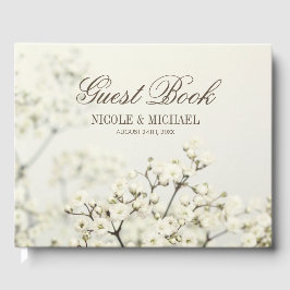 ソフトヴィンテージベビー結婚の息 ゲストブック