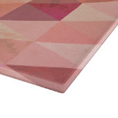 ソフト三角形のジオメトリパターン カッティングボード (角)