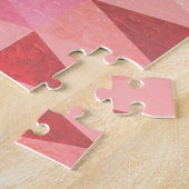 ソフト三角形のジオメトリパターン ジグソーパズル (側面)