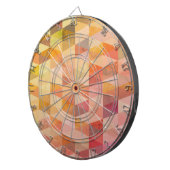 ソフト三角形のジオメトリパターン ダーツボード (正面右)