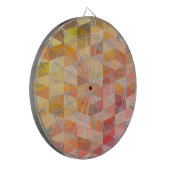 ソフト三角形のジオメトリパターン ダーツボード (正面左)