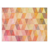 ソフト三角形のジオメトリパターン テーブルクロス (正面(横))