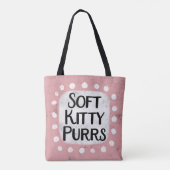 ソフト子猫プルトートバッグ トートバッグ (裏面)