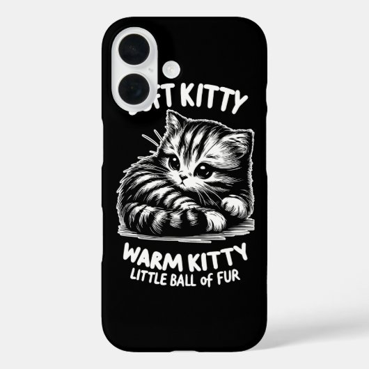 ソフト子猫 Case-Mate iPhoneケース (裏面)