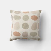 ソフト小石装飾用クッションニュートラル自然アクセント クッション (裏面)