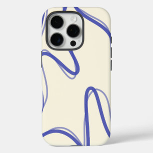 ソフト抽象デザインミニマル- Eutitic Art iPhone 16 Proケース
