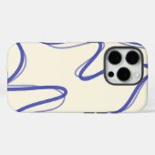 ソフト抽象デザインミニマル- Eutitic Art Case-Mate iPhoneケース (裏面 (横))