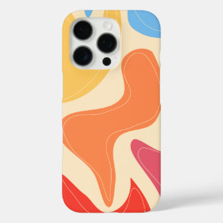 ソフト抽象デザインミニマル- Eutitic Art iPhone 16 Proケース