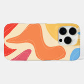 ソフト抽象デザインミニマル- Eutitic Art Case-Mate iPhoneケース (裏面 (横))