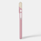 ソフト抽象芸術オーガニックシェイプパーソナライズされた名 Case-Mate iPhoneケース (裏面 / 左)