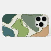 ソフト抽象芸術ハートデザインミニマル- Eutitic Art Case-Mate iPhoneケース (裏面 (横))