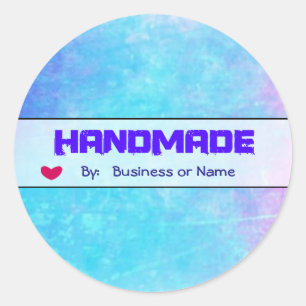 ソフト抽象芸術水彩手作り ラウンドシール